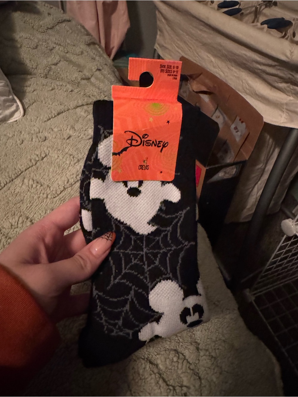 Mickey ghost socks